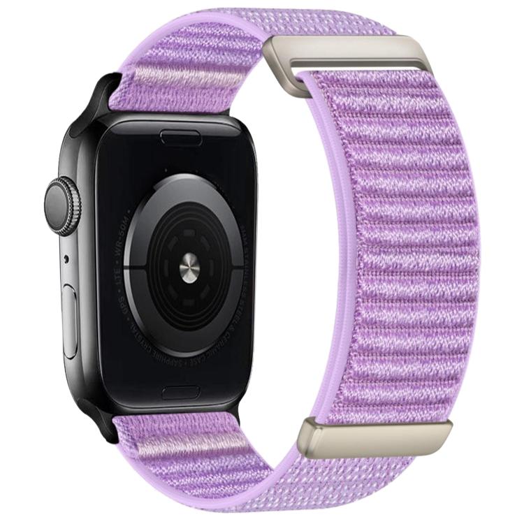 二段階 山模様 フック＆ループファスナー ナイロンウォッチバンド、Apple Watch 46mm / 49mm / 45mm / 44mm用、Apple Watch 42mm / 41mm / 40mm / 38mm用