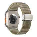磁気バックル 波模様 ナイロンウォッチバンド、Apple Watch 46mm / 49mm / 45mm / 44mm用、Apple Watch 42mm / 41mm / 40mm / 38mm用