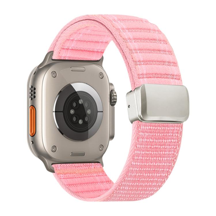 磁気バックル 波模様 ナイロンウォッチバンド、Apple Watch 46mm / 49mm / 45mm / 44mm用、Apple Watch 42mm / 41mm / 40mm / 38mm用