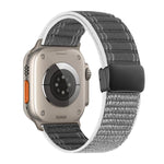 磁気バックル 波模様 ナイロンウォッチバンド、Apple Watch 46mm / 49mm / 45mm / 44mm用、Apple Watch 42mm / 41mm / 40mm / 38mm用