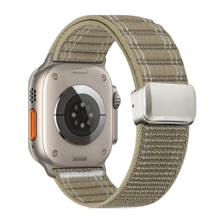 磁気バックル 波模様 ナイロンウォッチバンド、Apple Watch 46mm / 49mm / 45mm / 44mm用、Apple Watch 42mm / 41mm / 40mm / 38mm用