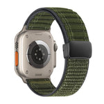 磁気バックル 波模様 ナイロンウォッチバンド、Apple Watch 46mm / 49mm / 45mm / 44mm用、Apple Watch 42mm / 41mm / 40mm / 38mm用