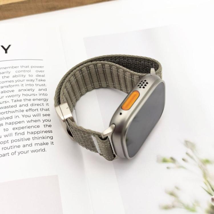磁気バックル 波模様 ナイロンウォッチバンド、Apple Watch 46mm / 49mm / 45mm / 44mm用、Apple Watch 42mm / 41mm / 40mm / 38mm用