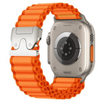 パラシュートバックル オフロード ワイドリブナイロンウォッチバンド、Apple Watch 46mm / 49mm / 45mm / 44mm用、Apple Watch 42mm / 41mm / 40mm / 38mm用