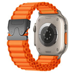 パラシュートバックル オフロード ワイドリブナイロンウォッチバンド、Apple Watch 46mm / 49mm / 45mm / 44mm用、Apple Watch 42mm / 41mm / 40mm / 38mm用