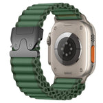 パラシュートバックル オフロード ワイドリブナイロンウォッチバンド、Apple Watch 46mm / 49mm / 45mm / 44mm用、Apple Watch 42mm / 41mm / 40mm / 38mm用