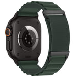 Cバックル 二段階 高山ループ ナイロンウォッチバンド、Apple Watch 46mm / 49mm / 45mm / 44mm用、Apple Watch 42mm / 41mm / 40mm / 38mm用