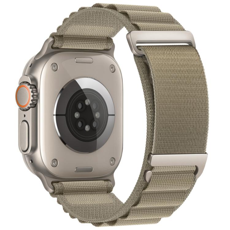 Cバックル 二段階 高山ループ ナイロンウォッチバンド、Apple Watch 46mm / 49mm / 45mm / 44mm用、Apple Watch 42mm / 41mm / 40mm / 38mm用