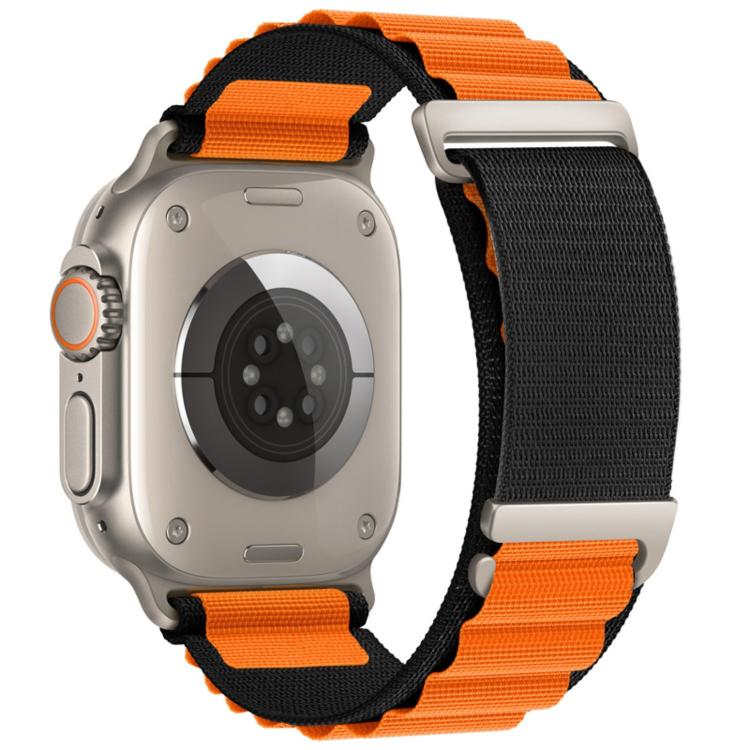 Cバックル 二段階 高山ループ ナイロンウォッチバンド、Apple Watch 46mm / 49mm / 45mm / 44mm用、Apple Watch 42mm / 41mm / 40mm / 38mm用