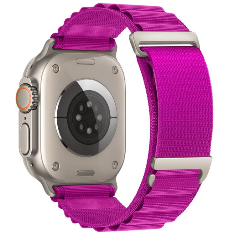 Cバックル 二段階 高山ループ ナイロンウォッチバンド、Apple Watch 46mm / 49mm / 45mm / 44mm用、Apple Watch 42mm / 41mm / 40mm / 38mm用