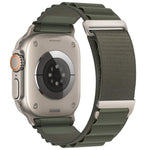 Cバックル 二段階 高山ループ ナイロンウォッチバンド、Apple Watch 46mm / 49mm / 45mm / 44mm用、Apple Watch 42mm / 41mm / 40mm / 38mm用