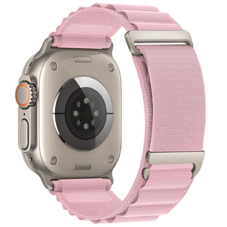 Cバックル 二段階 高山ループ ナイロンウォッチバンド、Apple Watch 46mm / 49mm / 45mm / 44mm用、Apple Watch 42mm / 41mm / 40mm / 38mm用