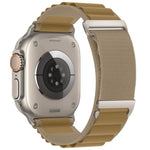 Cバックル 二段階 高山ループ ナイロンウォッチバンド、Apple Watch 46mm / 49mm / 45mm / 44mm用、Apple Watch 42mm / 41mm / 40mm / 38mm用