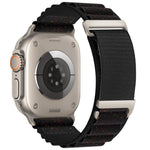 Cバックル 二段階 高山ループ ナイロンウォッチバンド、Apple Watch 46mm / 49mm / 45mm / 44mm用、Apple Watch 42mm / 41mm / 40mm / 38mm用
