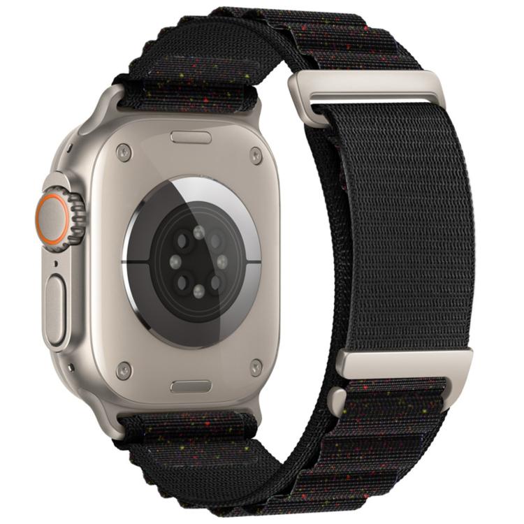 Cバックル 二段階 高山ループ ナイロンウォッチバンド、Apple Watch 46mm / 49mm / 45mm / 44mm用、Apple Watch 42mm / 41mm / 40mm / 38mm用