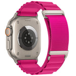 Cバックル 二段階 高山ループ ナイロンウォッチバンド、Apple Watch 46mm / 49mm / 45mm / 44mm用、Apple Watch 42mm / 41mm / 40mm / 38mm用