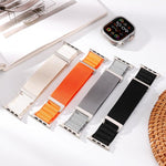 Cバックル 二段階 高山ループ ナイロンウォッチバンド、Apple Watch 46mm / 49mm / 45mm / 44mm用、Apple Watch 42mm / 41mm / 40mm / 38mm用