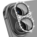 ENKAY ハットプリンス ブリンク ダイヤモンド カメラレンズ アルミ合金 強化ガラスフィルム、iPhone 17 Pro Max 用、iPhone 17 Pro 用、iPhone 17 用