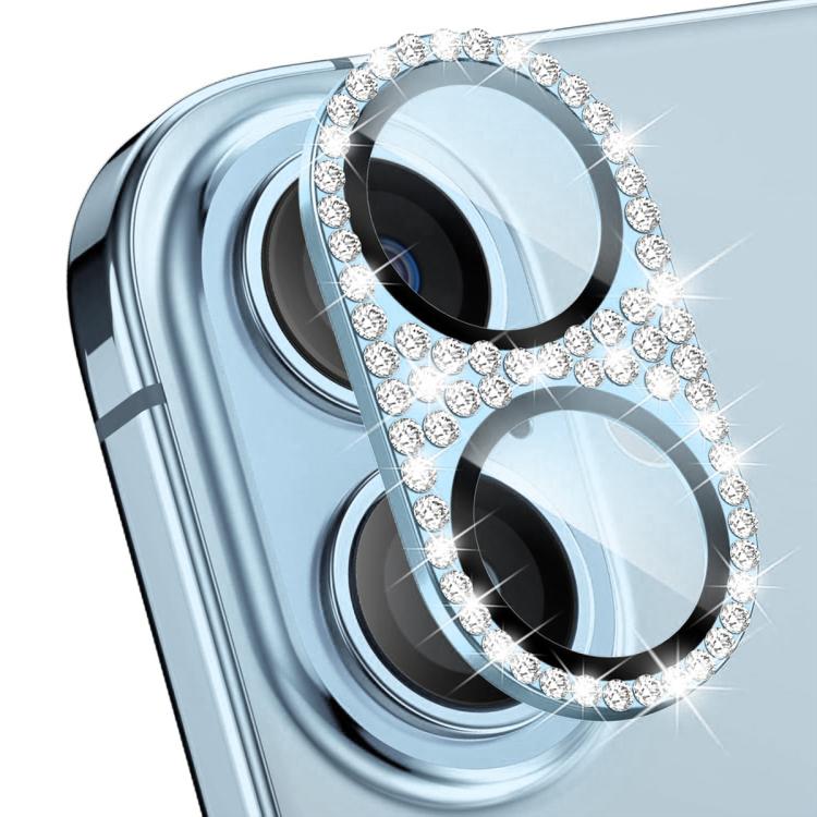 ENKAY ハットプリンス ブリンク ダイヤモンド カメラレンズ アルミ合金 強化ガラスフィルム、iPhone 17 Pro Max 用、iPhone 17 Pro 用、iPhone 17 用