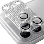ENKAY ハットプリンス ブリンク ダイヤモンド カメラレンズ アルミ合金 強化ガラスフィルム、iPhone 17 Pro Max 用、iPhone 17 Pro 用、iPhone 17 用