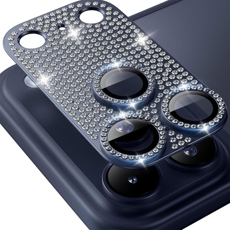 ENKAY ハットプリンス ブリンク ダイヤモンド カメラレンズ アルミ合金 強化ガラスフィルム、iPhone 17 Pro Max 用、iPhone 17 Pro 用、iPhone 17 用
