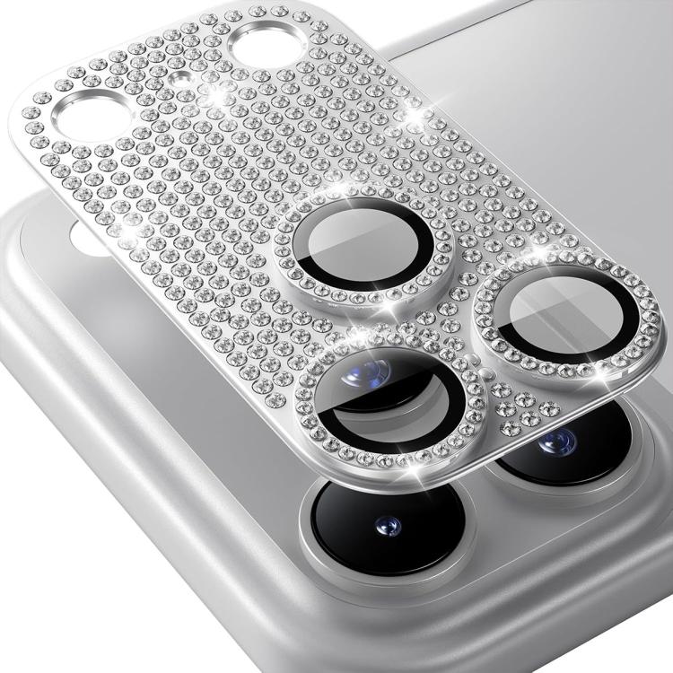 ENKAY ハットプリンス ブリンク ダイヤモンド カメラレンズ アルミ合金 強化ガラスフィルム、iPhone 17 Pro Max 用、iPhone 17 Pro 用、iPhone 17 用