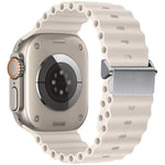 リファービッシュ 磁気バックル オーシャンシリコンウォッチバンド、Apple Watch 46mm / 49mm / 45mm / 44mm用、Apple Watch 42mm / 41mm / 40mm / 38mm用