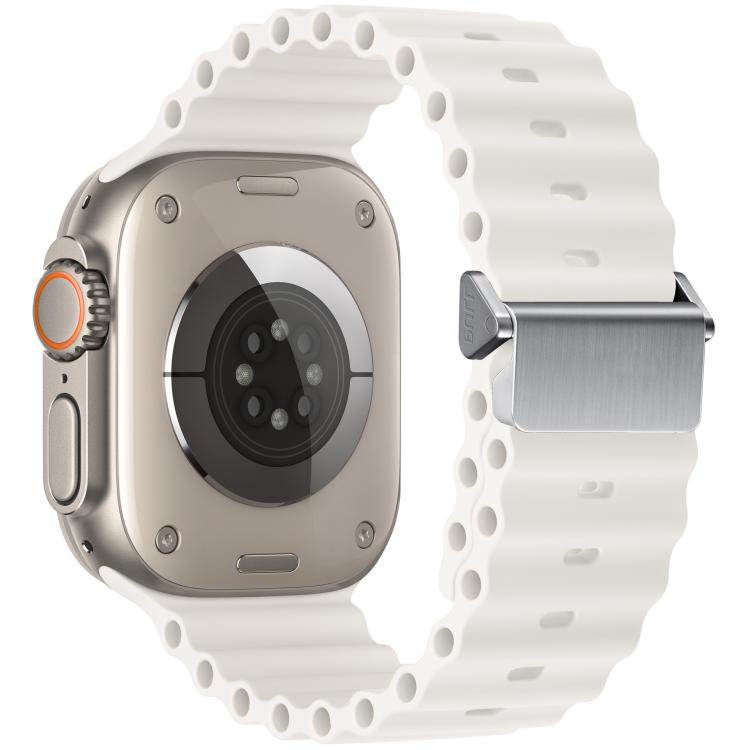 リファービッシュ 磁気バックル オーシャンシリコンウォッチバンド、Apple Watch 46mm / 49mm / 45mm / 44mm用、Apple Watch 42mm / 41mm / 40mm / 38mm用