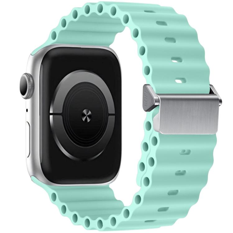 リファービッシュ 磁気バックル オーシャンシリコンウォッチバンド、Apple Watch 46mm / 49mm / 45mm / 44mm用、Apple Watch 42mm / 41mm / 40mm / 38mm用