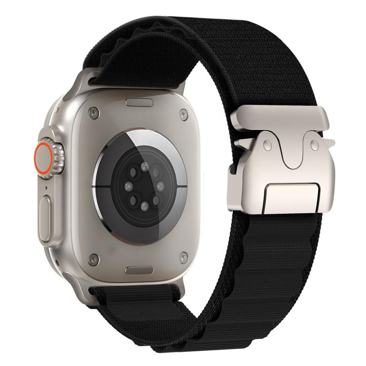 パラシュートバックル ハイマウンテンナイロンループウォッチバンド、Apple Watch 46mm / 49mm / 45mm / 44mm用、Apple Watch 42mm / 41mm / 40mm / 38mm用