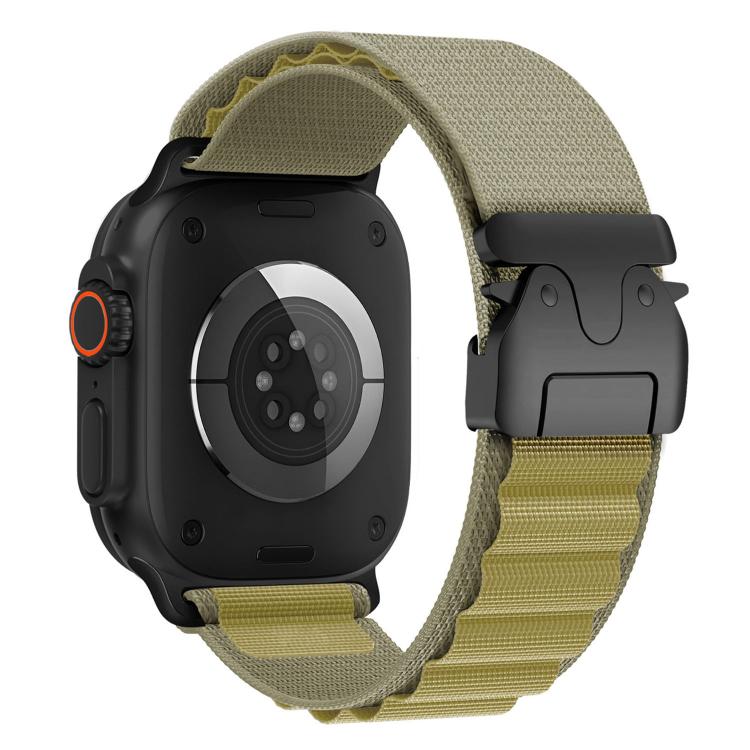 パラシュートバックル ハイマウンテンナイロンループウォッチバンド、Apple Watch 46mm / 49mm / 45mm / 44mm用、Apple Watch 42mm / 41mm / 40mm / 38mm用