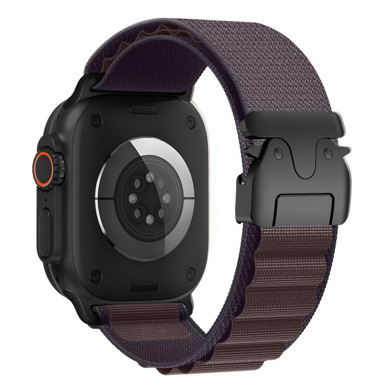 パラシュートバックル ハイマウンテンナイロンループウォッチバンド、Apple Watch 46mm / 49mm / 45mm / 44mm用、Apple Watch 42mm / 41mm / 40mm / 38mm用