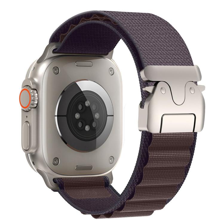パラシュートバックル ハイマウンテンナイロンループウォッチバンド、Apple Watch 46mm / 49mm / 45mm / 44mm用、Apple Watch 42mm / 41mm / 40mm / 38mm用