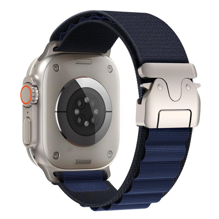 パラシュートバックル ハイマウンテンナイロンループウォッチバンド、Apple Watch 46mm / 49mm / 45mm / 44mm用、Apple Watch 42mm / 41mm / 40mm / 38mm用