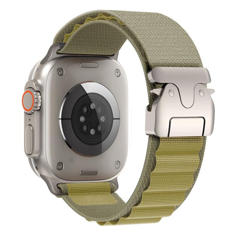 パラシュートバックル ハイマウンテンナイロンループウォッチバンド、Apple Watch 46mm / 49mm / 45mm / 44mm用、Apple Watch 42mm / 41mm / 40mm / 38mm用