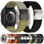 パラシュートバックル ハイマウンテンナイロンループウォッチバンド、Apple Watch 46mm / 49mm / 45mm / 44mm用、Apple Watch 42mm / 41mm / 40mm / 38mm用