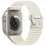 パラシュートバックル マウンテンパターン織りナイロン メタルチップウォッチバンド、Apple Watch 46mm / 49mm / 45mm / 44mm用、Apple Watch 42mm / 41mm / 40mm / 38mm用