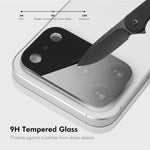 2個セット ENKAY Hat-Prince ブラック 9H リアカメラレンズ 強化ガラスフィルム、iPhone 17 Pro Max 用、iPhone 17 Pro 用、iPhone 17 用、iPhone Air 用
