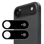 2個セット ENKAY Hat-Prince ブラック 9H リアカメラレンズ 強化ガラスフィルム、iPhone 17 Pro Max 用、iPhone 17 Pro 用、iPhone 17 用、iPhone Air 用