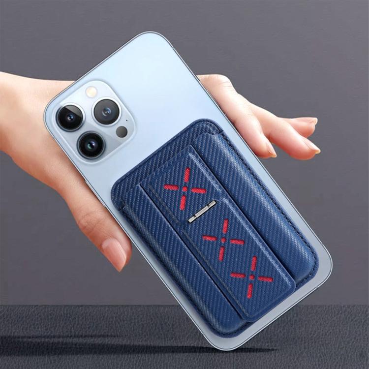 磁気式折りたたみスタンド付きカードケース