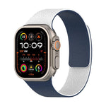 カラーブロッキング ライチテクスチャー マグネティックシリコンウォッチバンド、Apple Watch 46mm / 49mm / 45mm / 44mm用、Apple Watch 42mm / 41mm / 40mm / 38mm用
