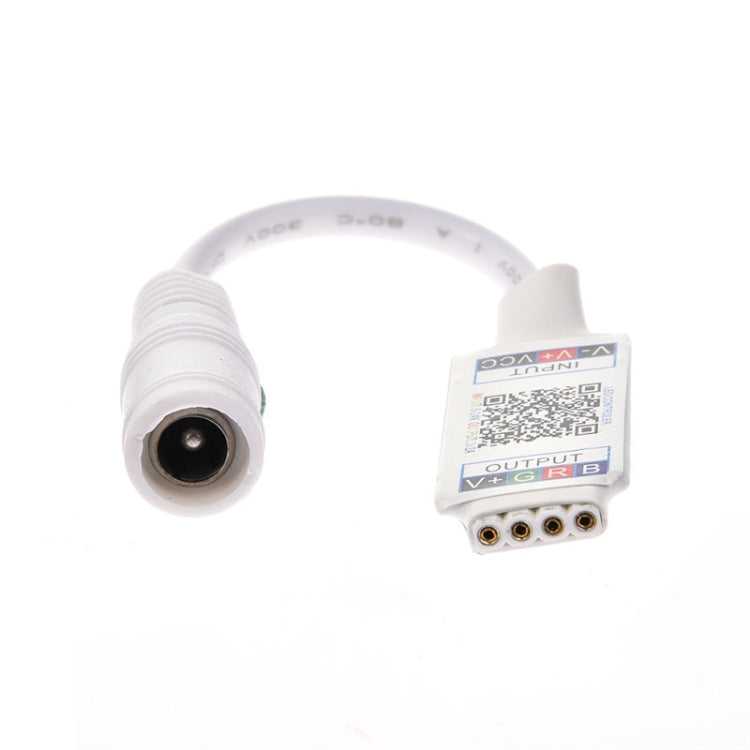 Mini RGB Bluetooth Controller Light Strip Controller For RGB LED Strip DC5V 12V 24V, Black, White