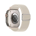斜めストライプDリングバックルナイロン伸縮ウォッチバンド、Apple Watch 46mm / 49mm / 45mm / 44mm用、Apple Watch 42mm / 41mm / 40mm / 38mm用