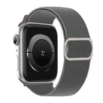 斜めストライプDリングバックルナイロン伸縮ウォッチバンド、Apple Watch 46mm / 49mm / 45mm / 44mm用、Apple Watch 42mm / 41mm / 40mm / 38mm用