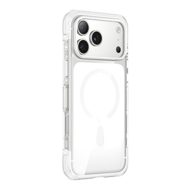 真空密封透明エアバッグ磁気アクリルフォンケース、iPhone 17 Pro Max用、iPhone 17 Pro用、iPhone 17用