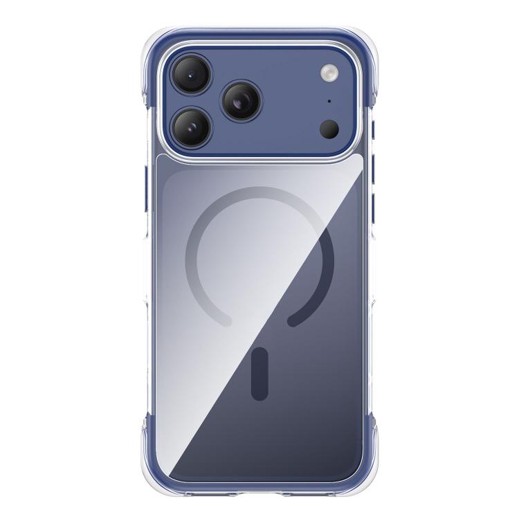 真空密封透明エアバッグ磁気アクリルフォンケース、iPhone 17 Pro Max用、iPhone 17 Pro用、iPhone 17用