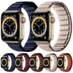 スクエアマグネティックスエードウォッチバンド、Apple Watch 46mm / 49mm / 45mm / 44mm用、Apple Watch 42mm / 41mm / 40mm / 38mm用