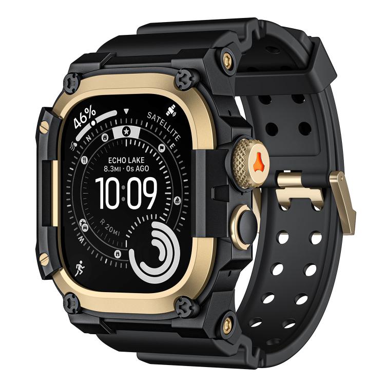 メタル保護ケース一体型TPUウォッチバンド、Apple Watch Ultra 3 / Ultra 2 / Ultra 1 49mm用