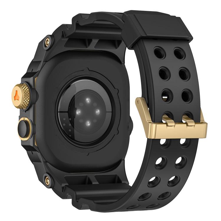 メタル保護ケース一体型TPUウォッチバンド、Apple Watch Ultra 3 / Ultra 2 / Ultra 1 49mm用