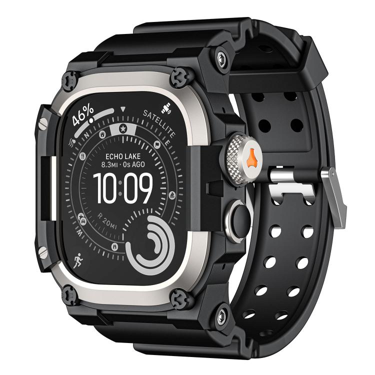 メタル保護ケース一体型TPUウォッチバンド、Apple Watch Ultra 3 / Ultra 2 / Ultra 1 49mm用